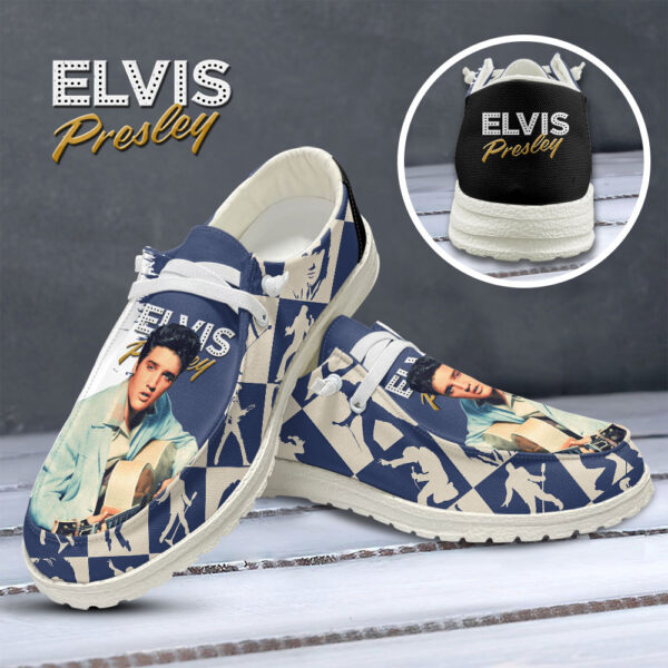 Tubopro Elvis Presley Personalized Hey Dude Shoes For Men And Women