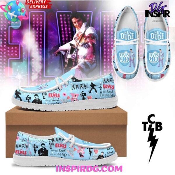 Tubopro Elvis Presley Personalized Hey Dude Shoes For Men And Women