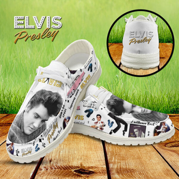 Tubopro Elvis Presley Personalized Hey Dude Shoes For Men And Women