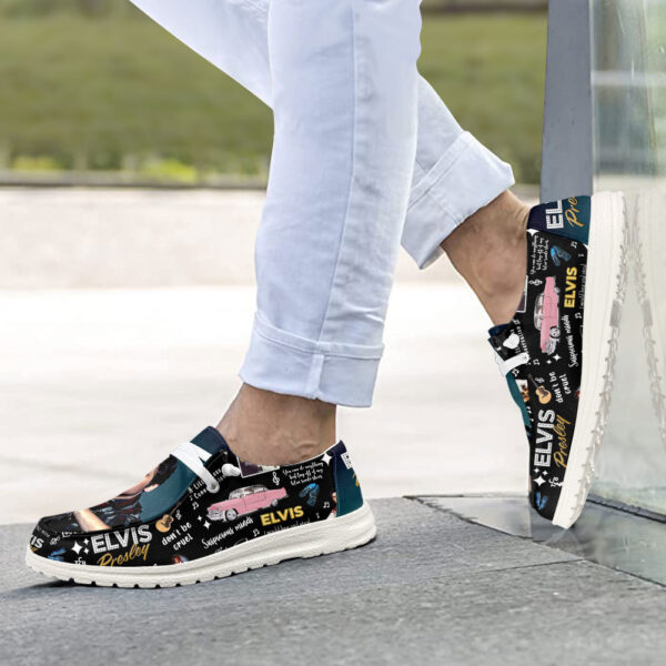 Tubopro Elvis Presley Personalized Hey Dude Shoes For Men And Women - Image 3