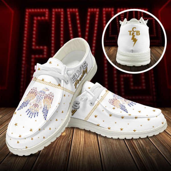 Tubopro Elvis Presley Personalized Hey Dude Shoes For Men And Women