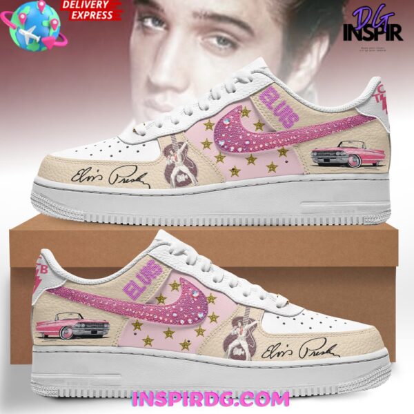 Tubopro Elvis TCB Band Limited Air Low-Top Sneakers Shoes For Men And Women