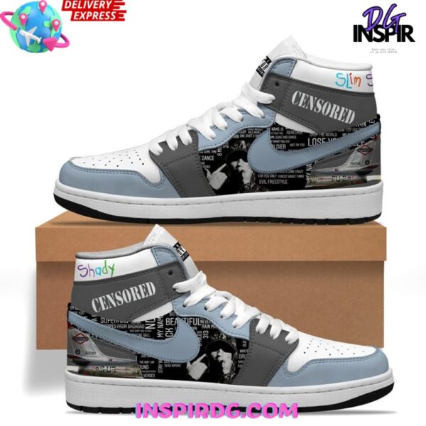 Tubopro Eminem AJ1 High Sneakers Shoes For Men And Women - Image 2