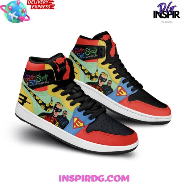 Tubopro Eminem AJ1 High Sneakers Shoes For Men And Women - Image 4