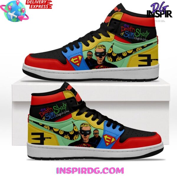 Tubopro Eminem AJ1 High Sneakers Shoes For Men And Women - Image 2