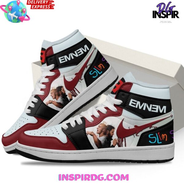 Tubopro Eminem AJ1 High Sneakers Shoes For Men And Women - Image 2