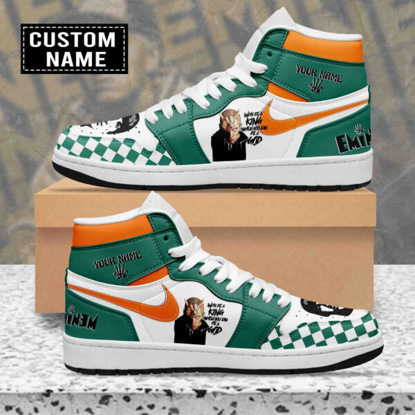 Tubopro Eminem AJ1 High Sneakers Shoes For Men And Women - Image 2