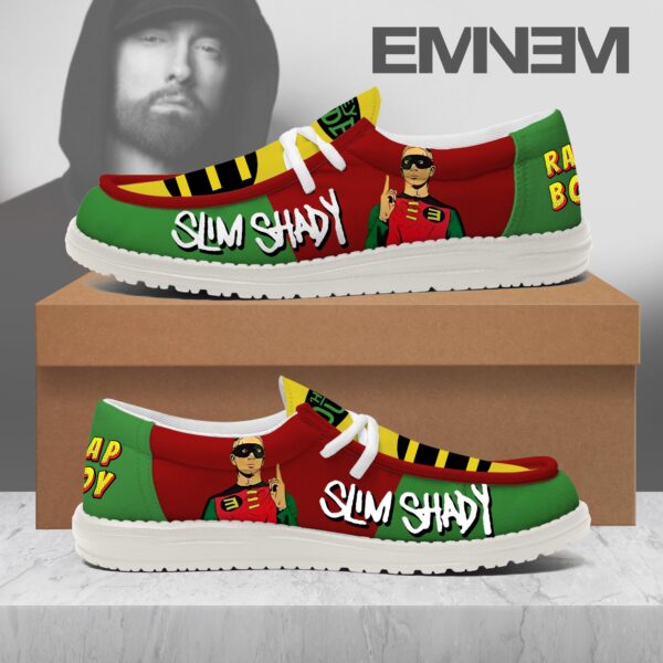Tubopro Eminem Personalized Hey Dude Shoes For Men And Women