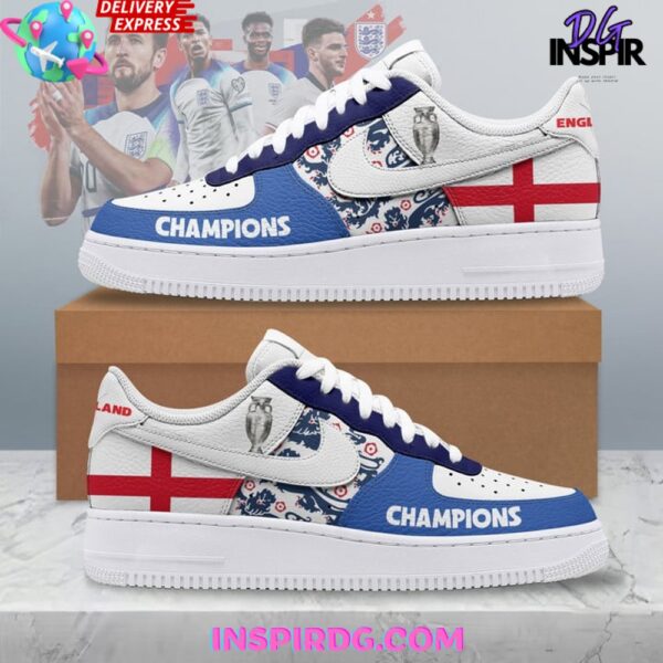 Tubopro England Euro Champions Air Low-Top Sneakers Shoes For Men And Women