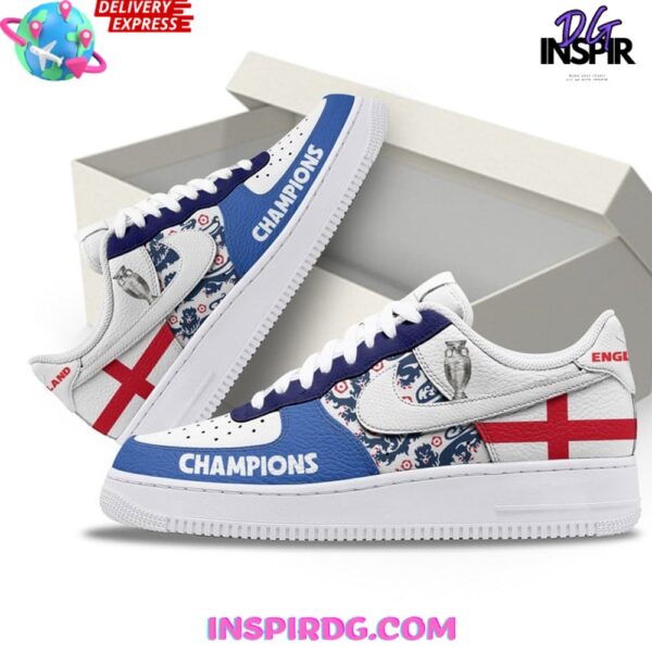 Tubopro England Euro Champions Air Low-Top Sneakers Shoes For Men And Women - Image 2