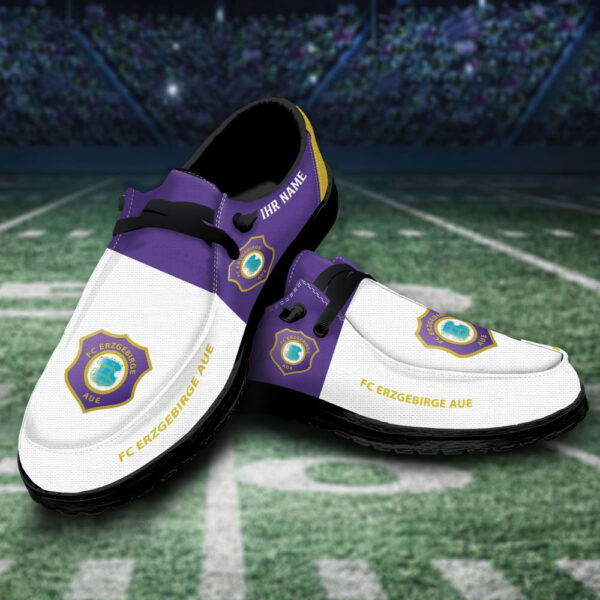 Tubopro Erzgebirge Aue Personalized Hey Dude Shoes For Men And Women - Image 3