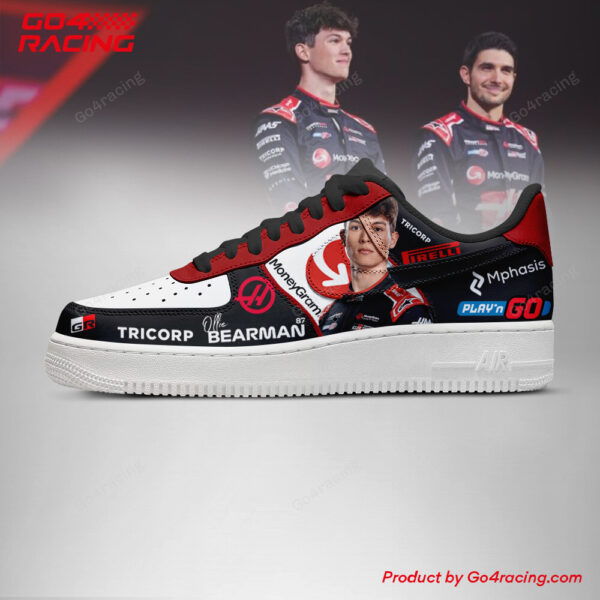 Tubopro Esteban Ocon x Oliver Bearman  Haas Air Low-Top Sneakers Shoes For Men And Women - Image 2