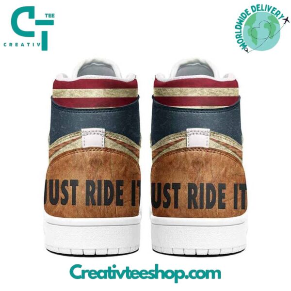Tubopro Estwood Just Ride It AJ1 High Sneakers Shoes For Men And Women - Image 3