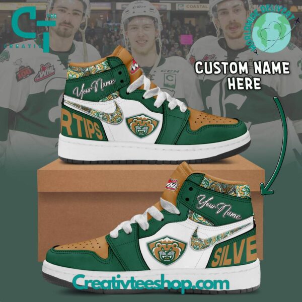 Tubopro Everett Silvertips AJ1 High Sneakers Shoes For Men And Women