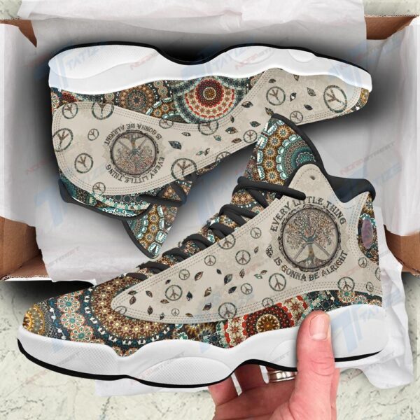 Tubopro Every Little Thing Is Gonna Be Alright AJ13 Sneakers Shoes For Men And Women - Image 2