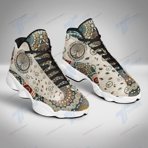 Tubopro Every Little Thing Is Gonna Be Alright AJ13 Sneakers Shoes For Men And Women - Image 3
