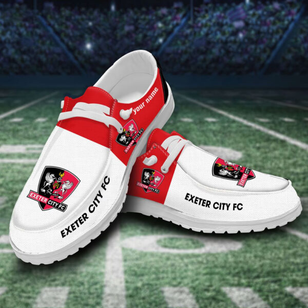 Tubopro Exeter City Personalized Hey Dude Shoes For Men And Women