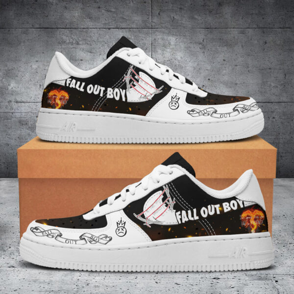 Tubopro Fall Out Boy Air Low-Top Sneakers Shoes For Men And Women