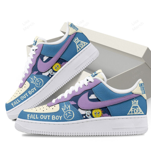 Tubopro Fall Out Boy Air Low-Top Sneakers Shoes For Men And Women - Image 2