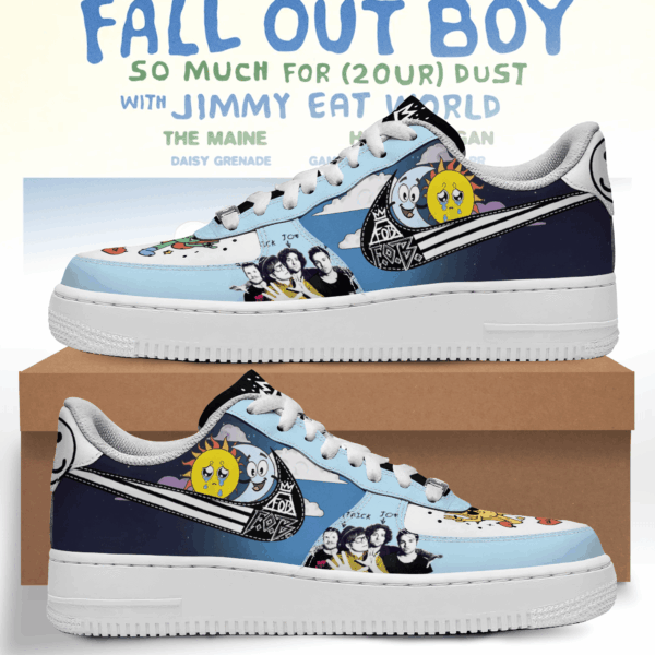 Tubopro Fall Out Boy Air Low-Top Sneakers Shoes For Men And Women