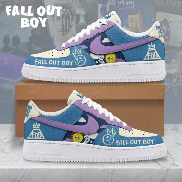 Tubopro Fall Out Boy Air Low-Top Sneakers Shoes For Men And Women