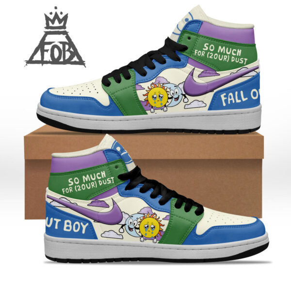 Tubopro Fall Out Boy AJ1 High Sneakers Shoes For Men And Women
