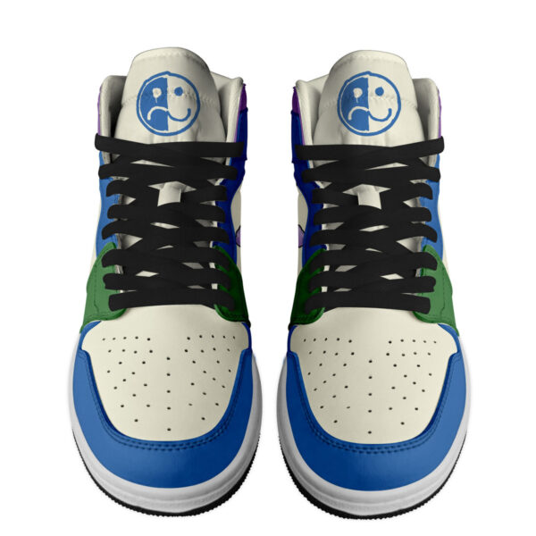 Tubopro Fall Out Boy AJ1 High Sneakers Shoes For Men And Women - Image 2