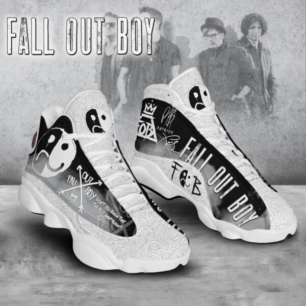 Tubopro Fall Out Boy AJ13 Sneakers Shoes For Men And Women