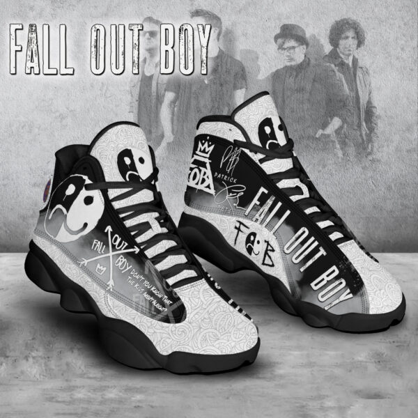 Tubopro Fall Out Boy AJ13 Sneakers Shoes For Men And Women