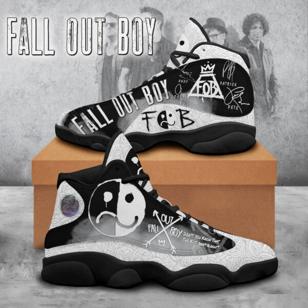 Tubopro Fall Out Boy AJ13 Sneakers Shoes For Men And Women - Image 2