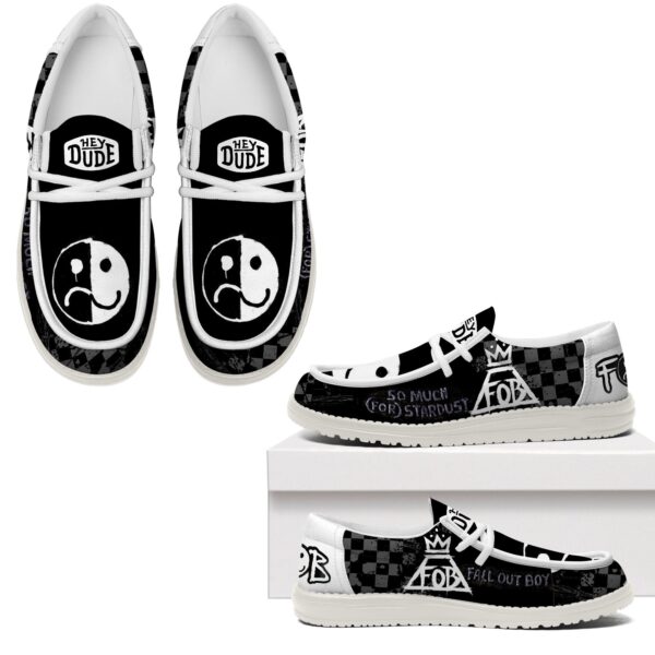 Tubopro Fall Out Boy Personalized Hey Dude Shoes For Men And Women - Image 3