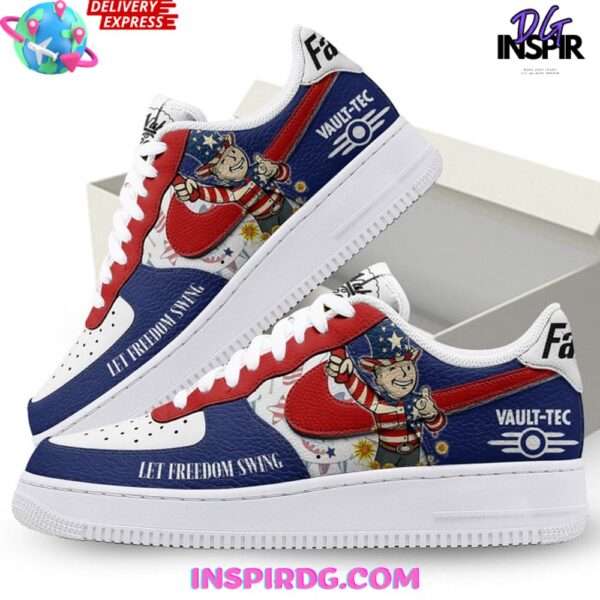 Tubopro Fall Out Nuka Cola Presidents Day Air Low-Top Sneakers Shoes For Men And Women - Image 2