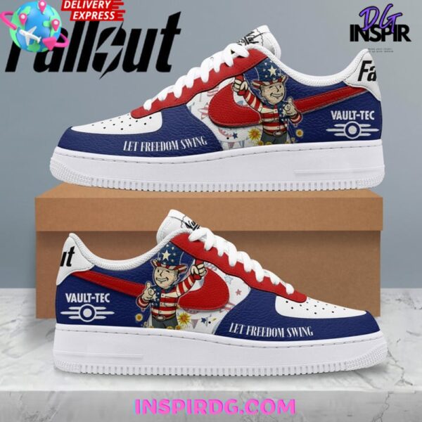 Tubopro Fall Out Nuka Cola Presidents Day Air Low-Top Sneakers Shoes For Men And Women