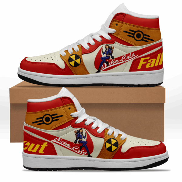 Tubopro Fallout 4 AJ1 High Sneakers Shoes For Men And Women