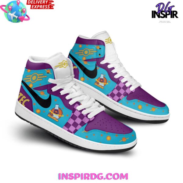 Tubopro Fallout AJ1 High Sneakers Shoes For Men And Women - Image 2