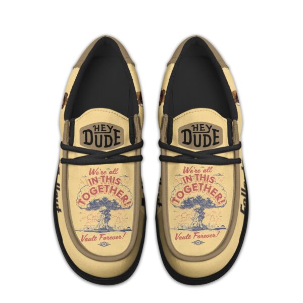 Tubopro Fallout Personalized Hey Dude Shoes For Men And Women - Image 3