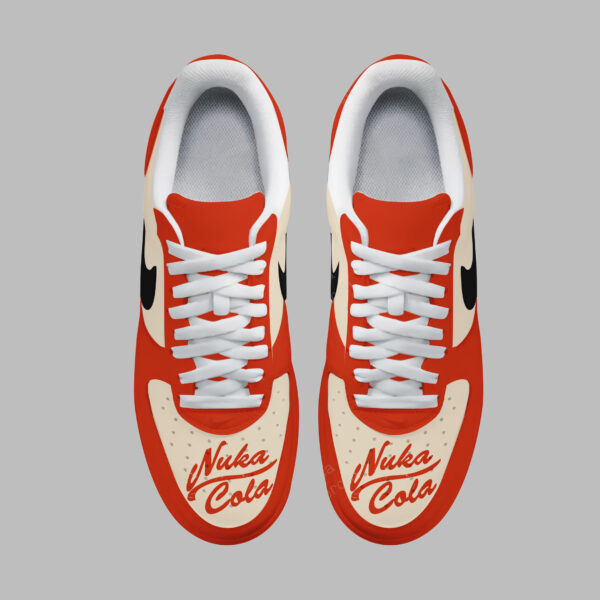 Tubopro Fallout Nuka Cola Air Low-Top Sneakers Shoes For Men And Women - Image 4