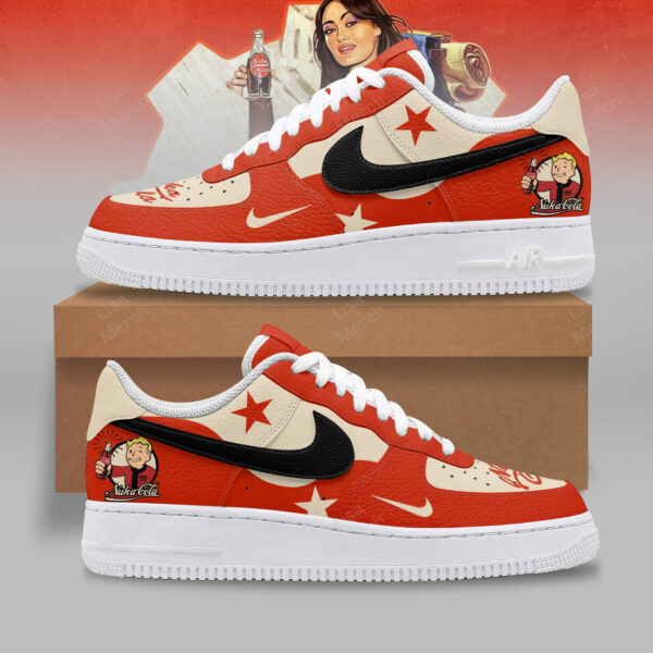 Tubopro Fallout Nuka Cola Air Low-Top Sneakers Shoes For Men And Women