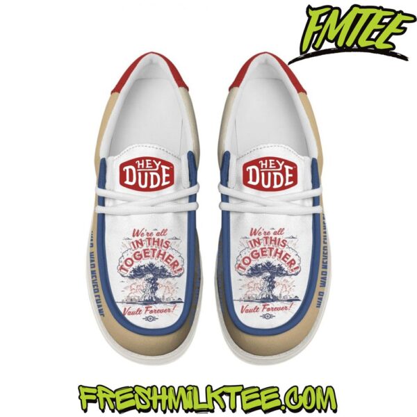 Tubopro Fallout Personalized Hey Dude Shoes For Men And Women - Image 3