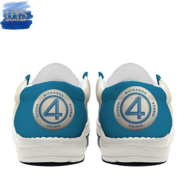 Tubopro Fantastic Four First Step Personalized Hey Dude Shoes For Men And Women - Image 4