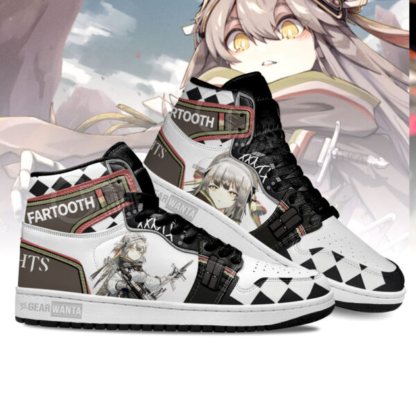 Tubopro Fartooth Arknights AJ1 High Sneakers Shoes For Men And Women - Image 3