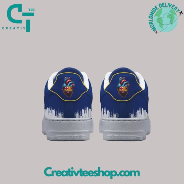 Tubopro FC Barcelona Air Low-Top Sneakers Shoes For Men And Women - Image 3
