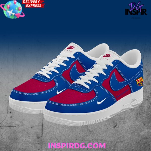Tubopro FC Barcelona Air Low-Top Sneakers Shoes For Men And Women - Image 2