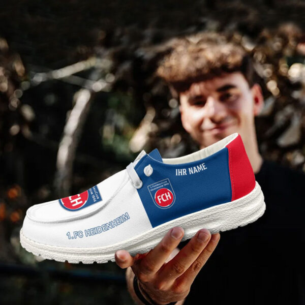 Tubopro FC Heidenheim Personalized Hey Dude Shoes For Men And Women - Image 2