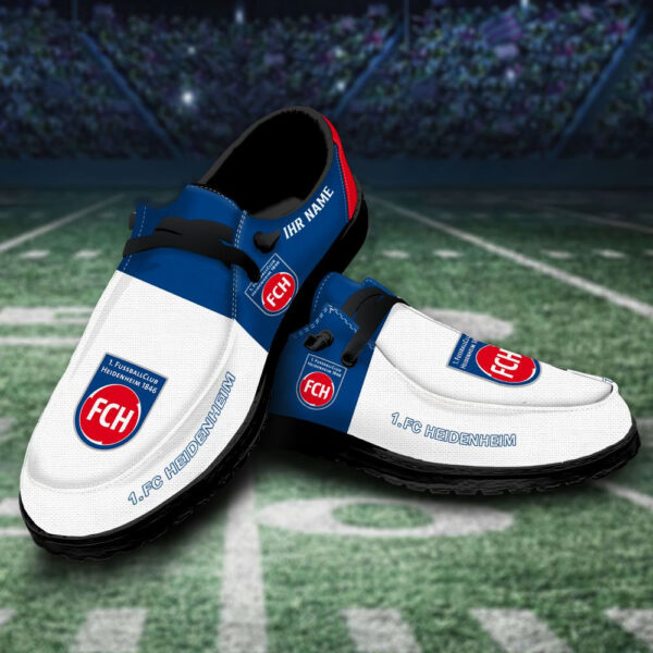 Tubopro FC Heidenheim Personalized Hey Dude Shoes For Men And Women - Image 3