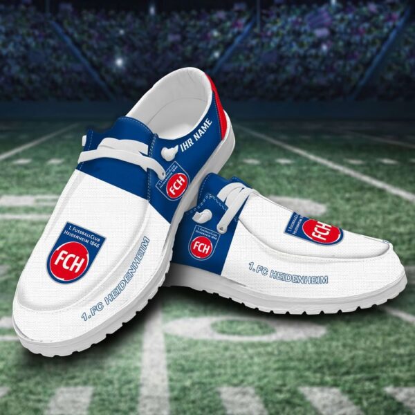 Tubopro FC Heidenheim Personalized Hey Dude Shoes For Men And Women