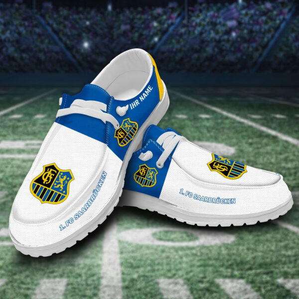 Tubopro FC Saarbrucken Personalized Hey Dude Shoes For Men And Women