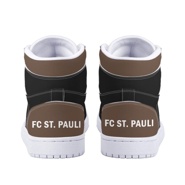 Tubopro FC St. Pauli AJ1 High Sneakers Shoes For Men And Women - Image 4