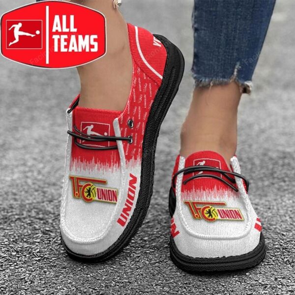Tubopro FC Union Berlin Personalized Hey Dude Shoes For Men And Women