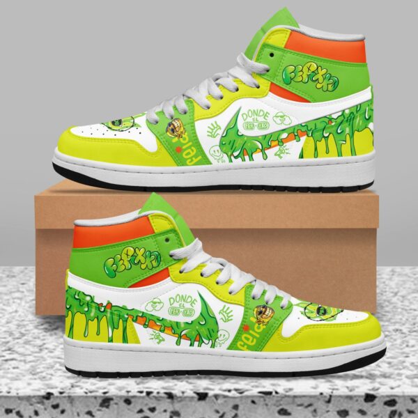 Tubopro Feid AJ1 High Sneakers Shoes For Men And Women - Image 2